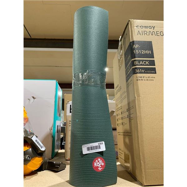 Dark Green Yoga Mat Non Slip