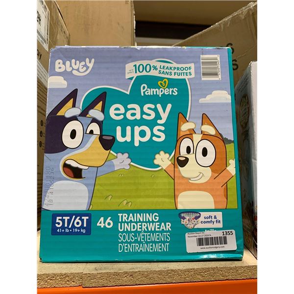Bluey Pampers Easy Ups Training Underwear (5T/6T)