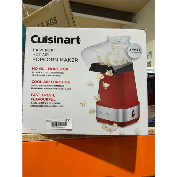 Cuisinart Easy Pop Hot Air Popcorn Maker