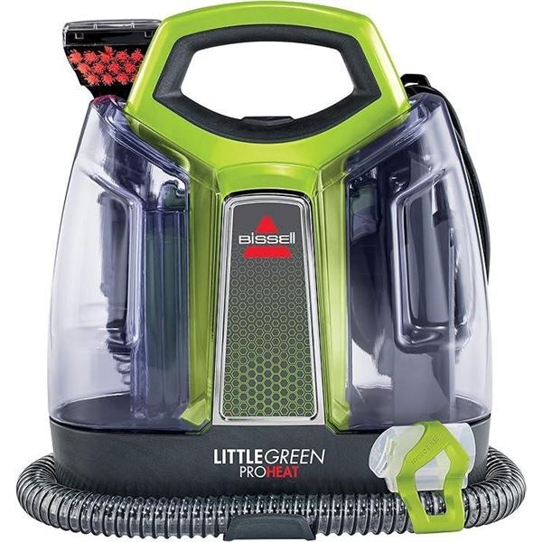 Bissell Little Green Proheat Portable Deep Cleaner/Spot Cleaner with self-Cleaning HydroRinse Tool f