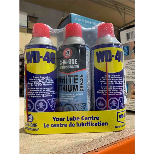 Your Lube Center 3-In-One WHite Lithium Grease And 2 WD-40