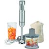 Image 1 : Cuisinart Smart Stick Hand Blender, Variable Speed, includes Chopper, Measuring Beaker and Whisk, 30