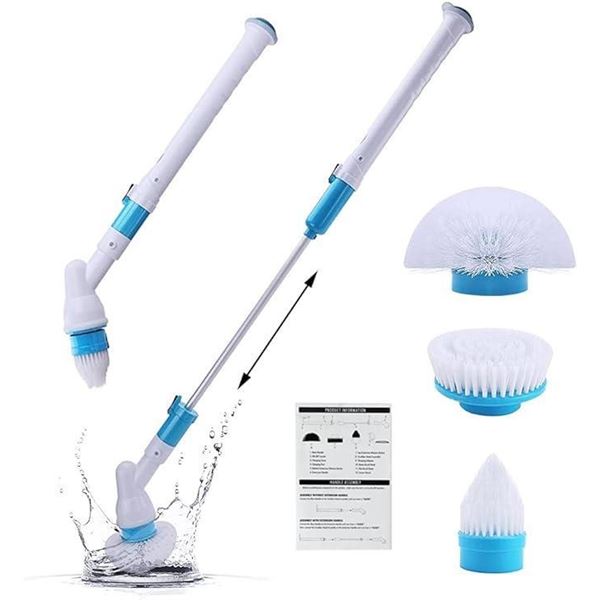 Hurricane Electric Spin Scrubber Power Cleaner  Extends to 44"