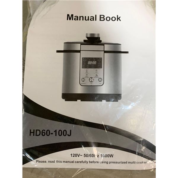 HD60-100J Electric Pressure Cooker 1000W Digital Rice Cooker