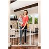 Image 1 : Regalo Extre Wide Metal Walk Thru Safety Gate Model 1185DS White