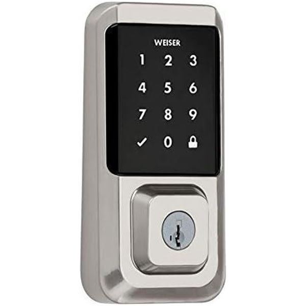 Weiser (by Kwikset) Halo WiFi Touchscreen Electronic Smart Lock Compatible with Alexa and Google Ass