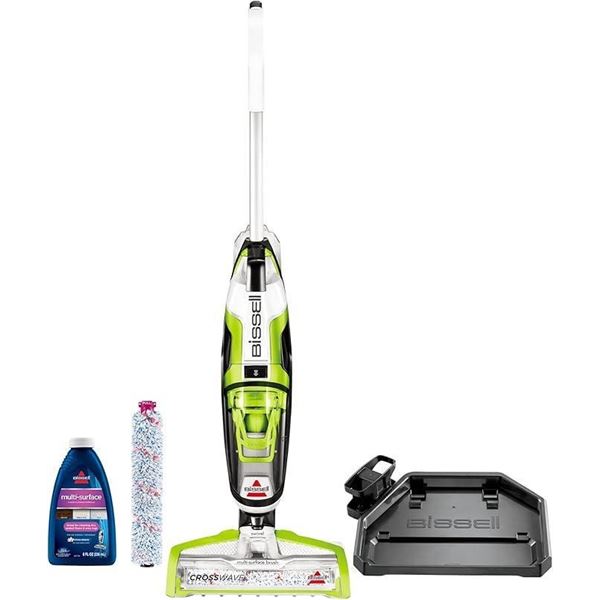 Bissell 17857 Crosswave All-in-One Multi-Surface Floor Washer - Saves time by vacuuming while washin