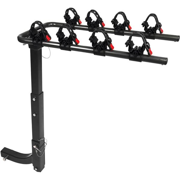 DK2 Cradle Style 4-bike Hitch Mounted Bike Carrier