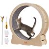 Image 1 : Cat Exercise Wheel, Large Cat Treadmill Wheel for Indoor Cats, 35.8 inch Cat Running Wheel with Deta