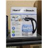 Image 2 : Hamilton Beach Compact Glass Kettle  1 L capacity