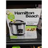 Image 2 : Hamilton-Beach-Digital-Programmable-Rice-Cooker-&-Food-Steamer,-14-Cups-Cooked-(7-Uncooked)-With-Ste