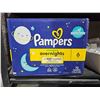 Image 1 : Pampers Overnights Size 6 Diapers  - 72 Count