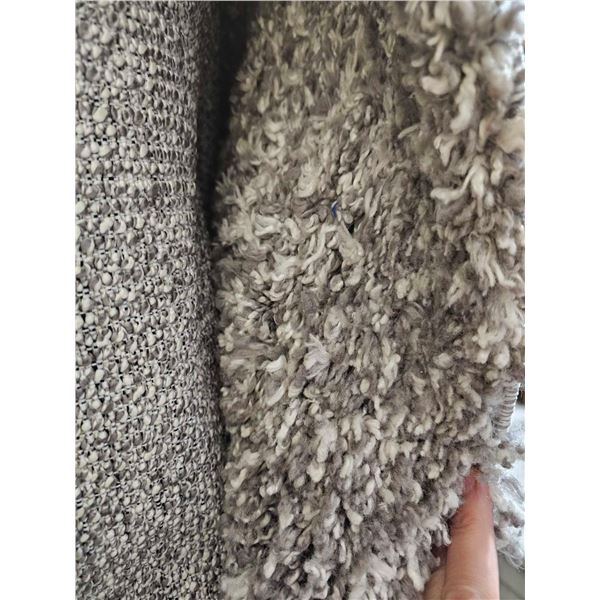 Brooklyn Super Soft Shag Rug, 7'10"x10'6" Grey tones