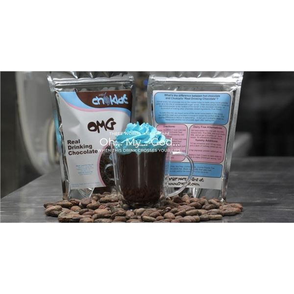 Locally produced Choklat OMG Real Drinking CHOCOLATE (Hot Chocolate) 6x300g
