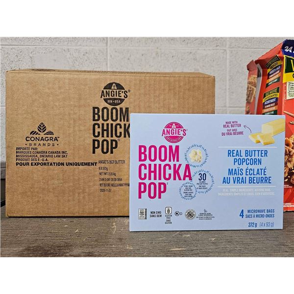 Angie's Boom Chicka Pop Microwave Popcorn 6 x 372g