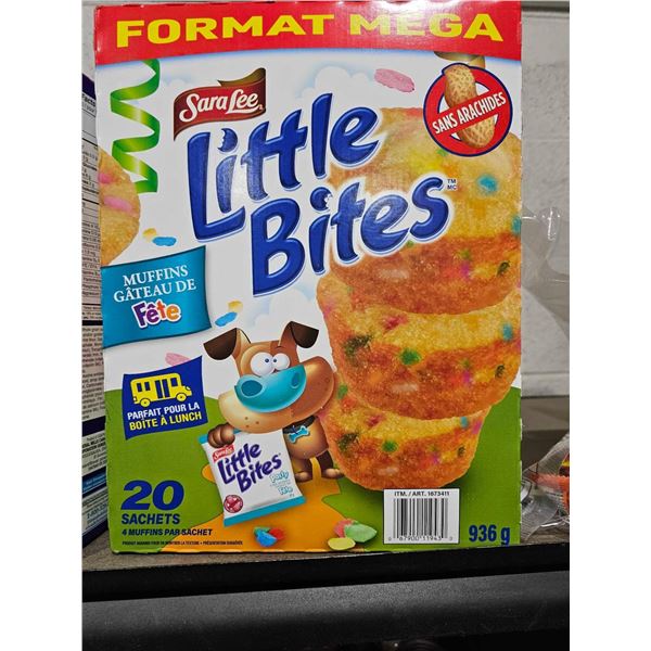 Little Bites Confetti Cake Mini Cupcakes 20x46g bags
