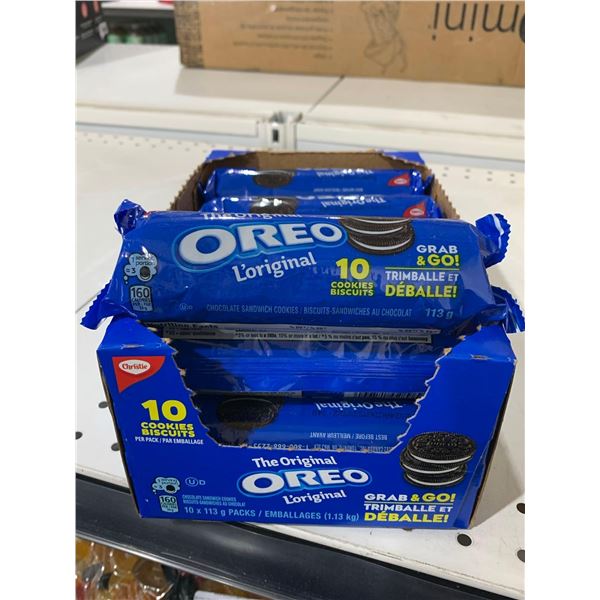 Christie Oreo Original Cookies 10 Packs x 113g