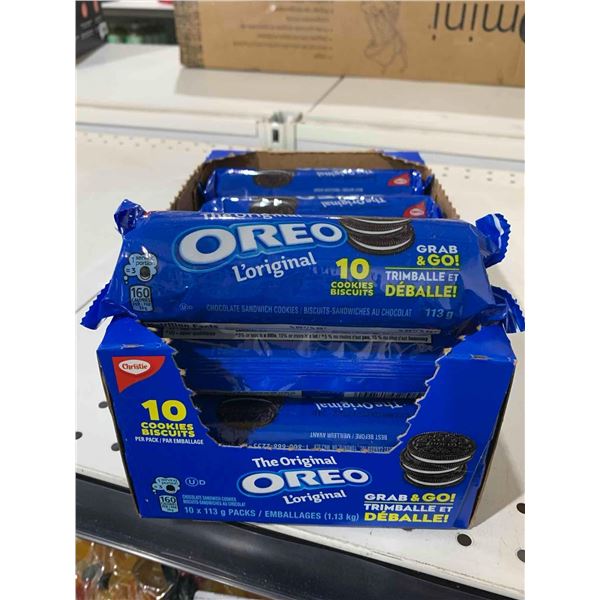 Christie Oreo Original Cookies 10 Packs x 113g