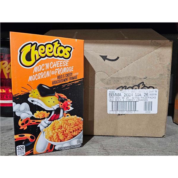 Cheetos Mac' N Cheese Bold & Cheesy Flavor 12x170g