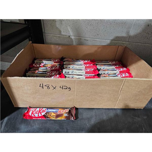 Nestle KitKat Chunky Rolo Candy Bars (48 x 42g)