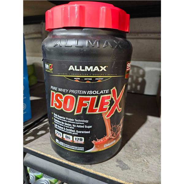 Allmax Isoflex Pure Whey Protein Isolate - Chocolate - 2 LBS