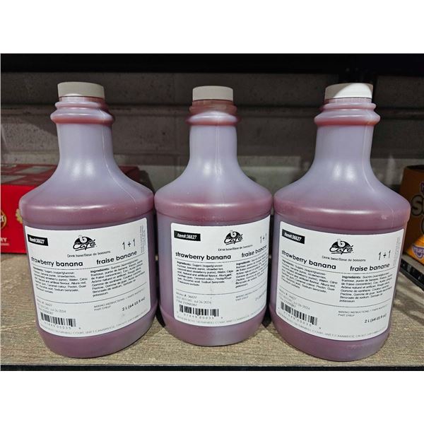 Blender Boys Strawberry Banana Smoothie mix 3x2L