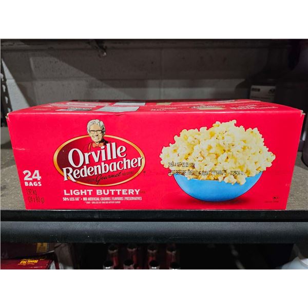 Orville Redenbacher Light Buttery Microwave Popcorn 24 x 80g