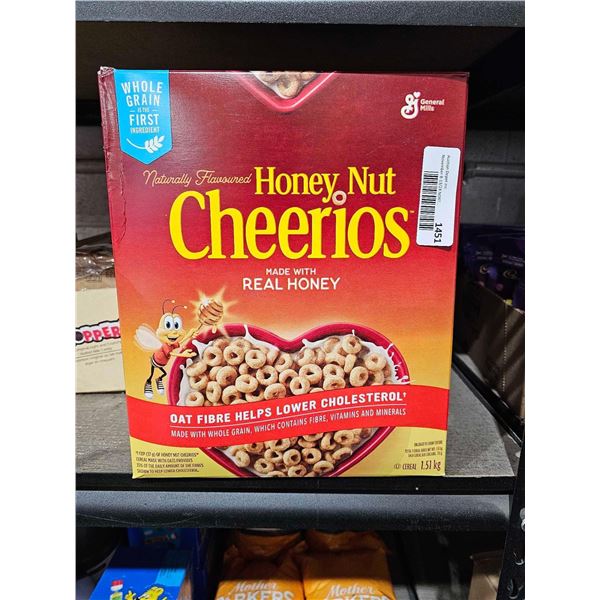 General Mills Honey Nut Cheerios 1.51Kg