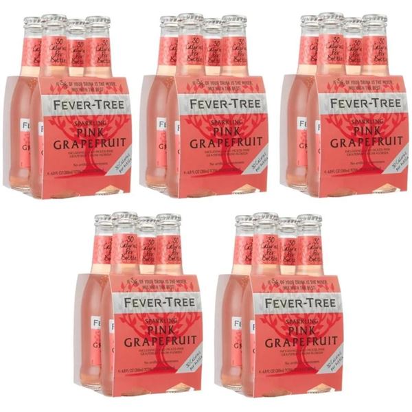 Fever Tree Sparkling Pink Grapefruit Beverage 4x(4x200ml)