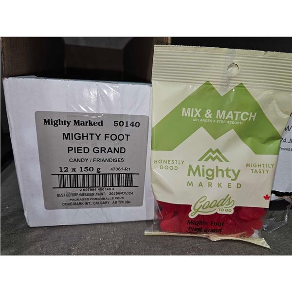 Mighty Marked Mighty Foot Candies 12x150g