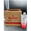 Image 1 : Rviita Energy Tea Divine Strawberry Energy and Clarity Drink (10 x 355ml)