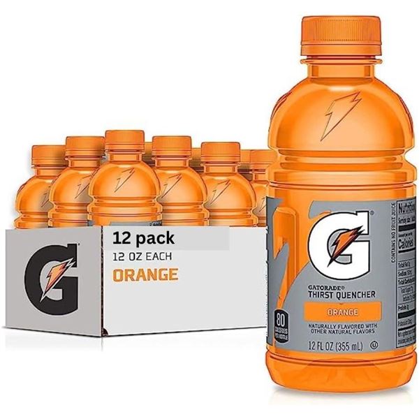 Gatorade Orange sports Drink 12x 591ml