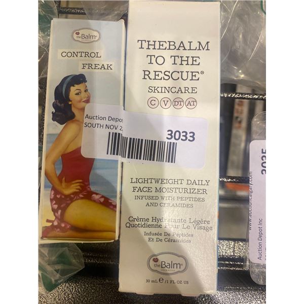 Lightweight daily face moisturizer infused with peptides and ceramides. and Complexion Serum with Zi