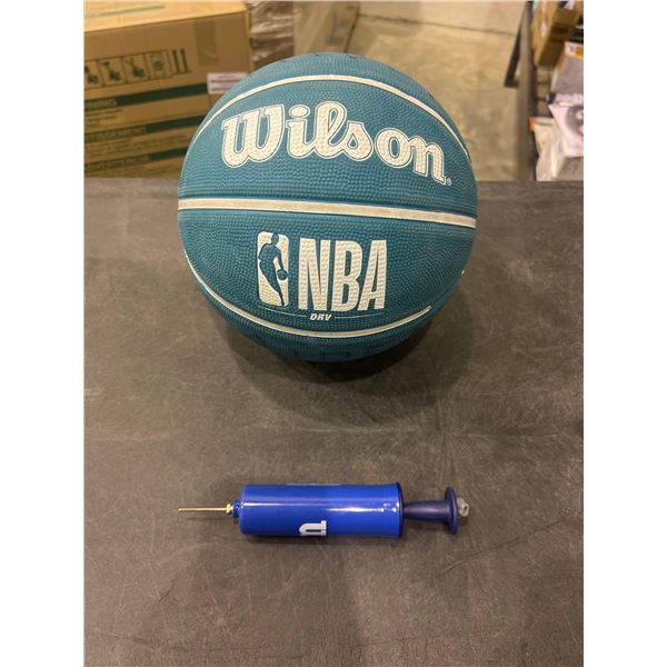 Childrens Wilson NBA replica basketball with pump
