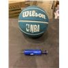 Image 1 : Childrens Wilson NBA replica basketball with pump
