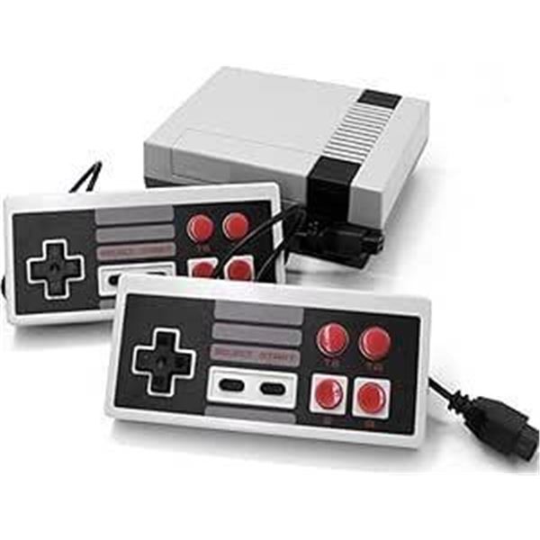 Classic Games Console, AV Output Mini Video Game Built-in 620 Games with 2 Controllers for Kids Adul