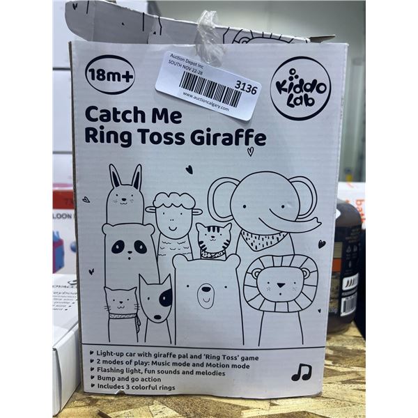 Kiddo Lab Giraffe ring toss game