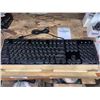 Image 2 : surmen G1000 Backlit Full Size Office Keyboard 104 Keys with Metal Panel, Silent Membrane USB Wired 
