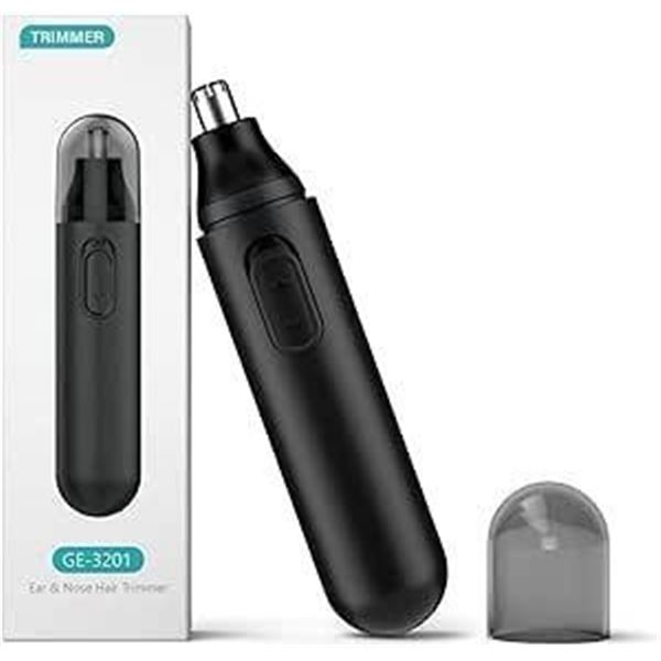 Ginity Nose Hair Trimmer,Painless Battery-Operated Ear and Nose Hair Trimmer Clipper for Men Women,P