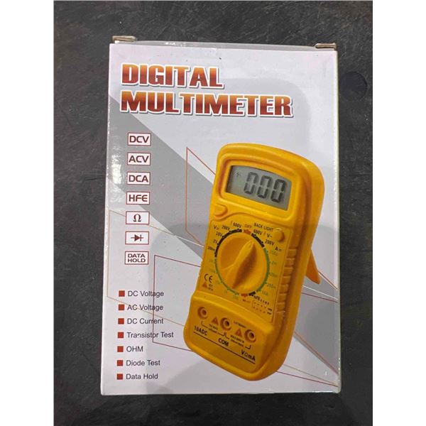 Handheld digital multimeter