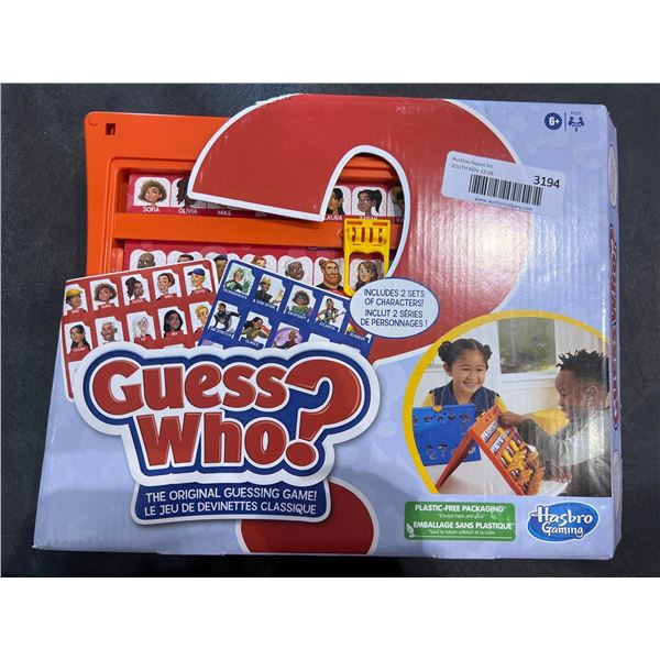 Hasbro gaming Guess Who? The original guessing board game