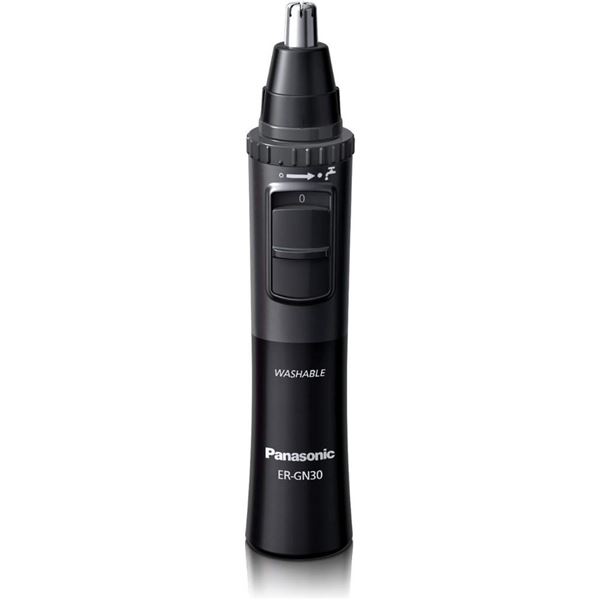 Panasonic Men's Ear and Nose Hair Trimmer, Wet Dry Hypoallergenic Dual Edge Blade - ER-GN30