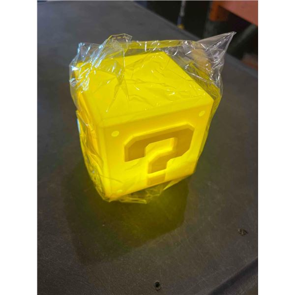 Mini Super Mario question mark block light