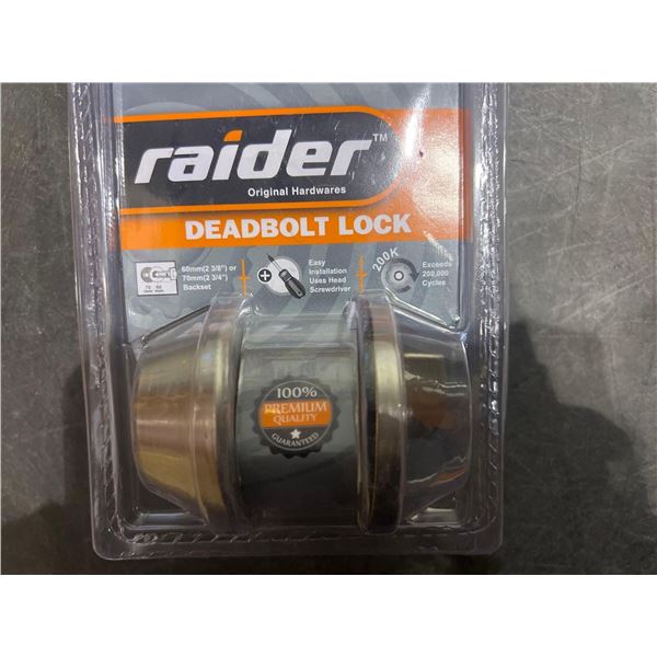 Raider original hardwares deadbolt lock
