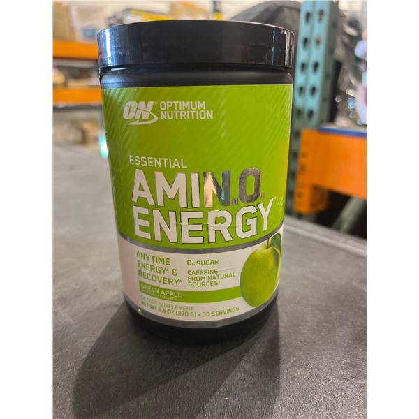 Esential amino energy green apple flavoured dietary supplement 270g