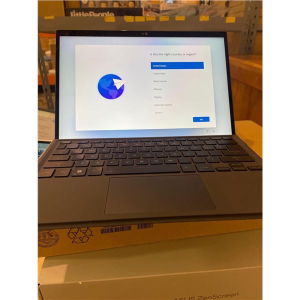 ROG FLOW GZ301V (TESTED TURNS ON) COME VIEW THE ITEM TO VERIFY SPECS