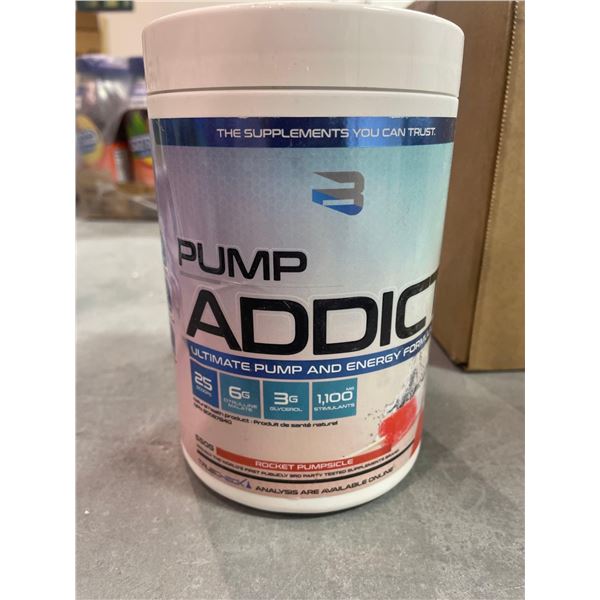 Pump Addict Ultimate Pump and Energy Formula Rocket Pumpsicle 550g
