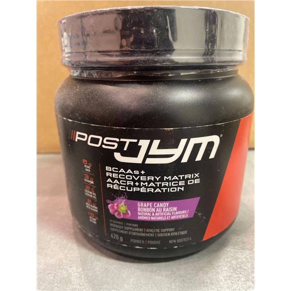 Post Jym BCAA's + Recovery Matrix Grape Candy 420g