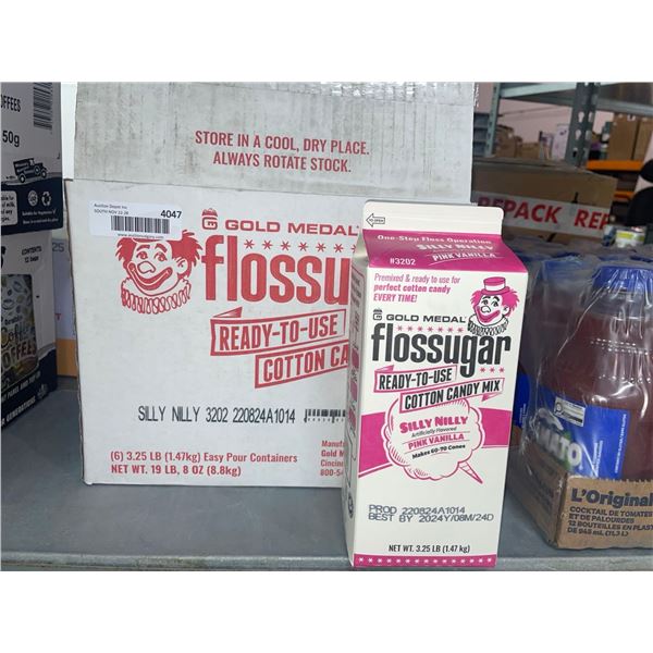 Gold Medal Flossugar Silly Nilly Pink Vanilla Cotton Candy Mix  x 3.25lbs