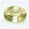 Image 1 : Lemon Quartz(15.1ct) Laser Cut Oval 14X19 Mm (~Size 0) (~length 0 inches)